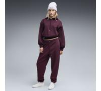 PUMA Pantaloni in pile HER da donna, Abbigliamento, Rosso, S S