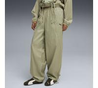 PUMA Pantaloni in tessuto DARE TO da donna, Accessori, Verde, M M