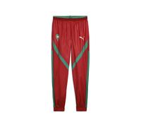 PUMA Pantaloni in tessuto pre-partita Marocco da uomo, Sport, Intense Rosso/Archive Verde, L L