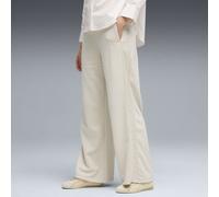 PUMA Pantaloni larghi a vita alta HER da donna, Abbigliamento, Bianco, S S