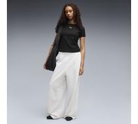 PUMA Pantaloni oversize Essentials da donna, Abbigliamento, Bianco, M M