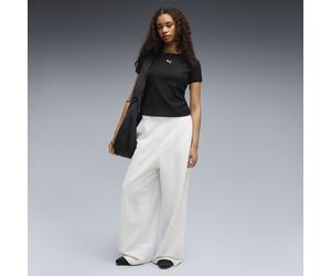 PUMA Pantaloni oversize Essentials da donna, Abbigliamento, Bianco, M M