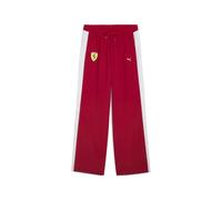 PUMA Pantaloni oversize Piloti Scuderia Ferrari T7 2025 da uomo, Motorsport, Dark Cherry, XXL XXL