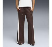PUMA Pantaloni scampanati T7 da donna, Abbigliamento, Marrone, L L