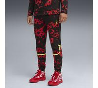 PUMA Pantaloni Scoot Lab Evostripe da uomo, Abbigliamento, Rosso/Nero/Aop, 4XL 4XL