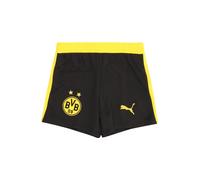 PUMA Pantaloni sportivi 'Borussia Dortmund 25/26' giallo / nero Bambini PUMA 116 giallo / nero