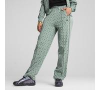 PUMA Pantaloni sportivi con stampa Road To Unity T7 da donna, Abbigliamento, Verde Moon/Aop, S S