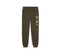 Puma Power Graphic Jr - pantaloni fitness - ragazzo 164 Dark Green junior