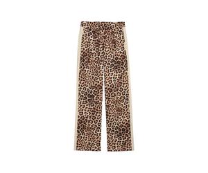 PUMA - Pantaloni sportivi dritti con stampa leopardata - - Trousers - Donna - Multicolore - S