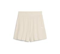 Puma Shorts a coste e vita alta ESS ELEVATED da 5" da donna PUMA Alpine Snow White | Puma XS