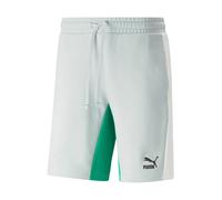 PUMA Pantaloni sportivi grigio chiaro / verde / bianco Uomo PUMA S