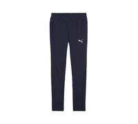 PUMA Teamfinal Casuals Pantaloni Jr, Lavorati a Maglia Unisex-Bambini, Navy Argento, 128