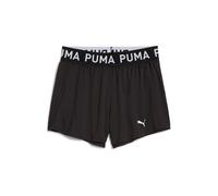 PUMA Pantaloni sportivi 'Strong 3' grigio chiaro / nero Donna PUMA M grigio chiaro / nero