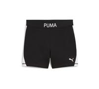 Pantaloncini Puma Strong nero opaco bianco donna - S