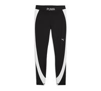 Leggings Puma Strong Colorblock nero puro bianco donna - L