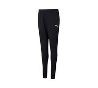PUMA Pantaloni sportivi 'TeamRise' nero / bianco, Taglia 164