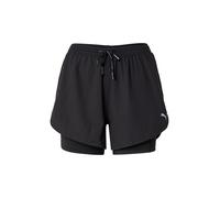 PUMA Pantaloni sportivi 'ULTRAWEAVE' grigio chiaro / nero Donna PUMA XL grigio chiaro / nero