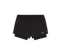 PUMA Pantaloni sportivi 'Velocity 3' nero / bianco Donna PUMA XSxregular nero / bianco