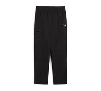 PUMA Pantaloni sportivi 'WARDROBE ESS' nero / bianco Bambini PUMA 128 nero / bianco