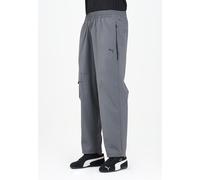 PUMA Pantaloni Uomo Grigio Pantaloni sportivi Pantalone sportivo PUMATECH Autunn