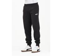 Puma Pantaloni Essentials N.1 Logo Black da Uomo M Nero