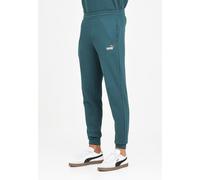 PUMA Pantaloni Uomo Verde Pantaloni sportivi Pantalone sportivo Essentials con l