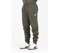 PUMA Pantaloni Uomo Verde Pantaloni sportivi Pantalone sportivo Essentials con l