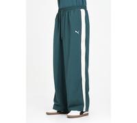 PUMA Pantaloni da corsa oversize T7 unisex,, Verde Terrain, M M