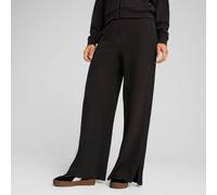 PUMA Her Comfort High-Waist Straight Pants, Pantaloni Lavorati a Maglia Donna, PUMA Black, M