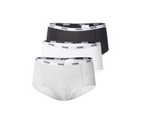 Donna 3 Confezione Puma Cotone Elasticizzato Mini Shorts Slip con Logo Fascia