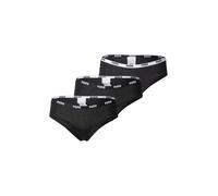 Slip Puma Hipster nero donna (3 unità) - L