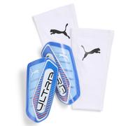 PUMA Parastinchi con manicotto ULTRA Flex, Accessori, Ultra Blu/Bianco/Glowing Rosso, M M