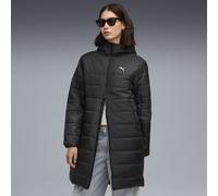 PUMA Parka imbottito con cappuccio Essentials da donna, Abbigliamento, Nero, XS XS