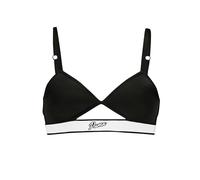 PUMA Peek-a-Boo Triangle Top Reggiseno Sportivo, Nero, S Donna