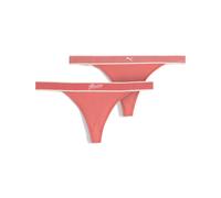 PUMA Perizoma da donna (confezione doppia), Abbigliamento, Coral, S S