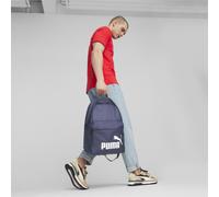 PUMA PHASE BACKPACK CON LOGO FRONTALE COL.NAVY BLU