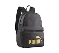 Puma Phase Backpack Zaino, Logo Nero-Dorato, Taglia Unica Unisex - Adulto