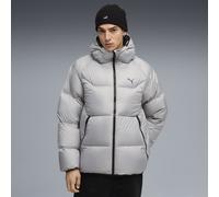 PUMA Piumino con cappuccio da uomo, Abbigliamento, Grigio, XL XL