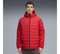 PUMA Piumino con cappuccio PACKLITE da uomo, Abbigliamento, Rosso, XS XS