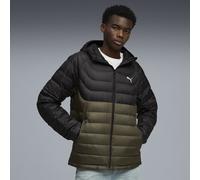 PUMA Piumino con cappuccio PACKLITE da uomo, Abbigliamento, Verde, L L