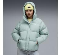 PUMA Piumino lungo con cappuccio da donna, Abbigliamento, Verde, XS XS