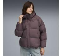 PUMA Piumino lungo con cappuccio da donna, Abbigliamento, Viola, XL XL