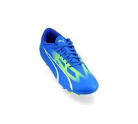 PUMA Play MG Jr, Scarpe da Calcio, Ultra Blu Bianca PRO Verde, 38 EU