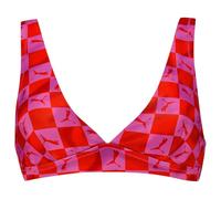 PUMA Plunge Top 1P da Donna con Stampa a V