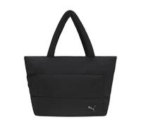 PUMA Plush Tote, Borsa Donna, Nero Tradizionale