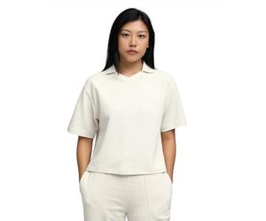 PUMA Polo Class dal Taglio Morbido da Donna S, Alpine Snow White