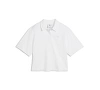 PUMA Polo Class dal Taglio Morbido da Donna XL, White