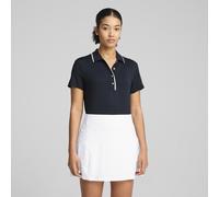 PUMA Polo da golf a maniche corte CLOUDSPUN Bridges da donna, Abbigliamento, Blu, L L