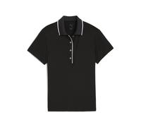 PUMA Polo da golf a maniche corte CLOUDSPUN Bridges da donna, Abbigliamento, Nero, XS XS