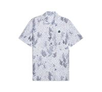 PUMA Polo da golf CLOUDSPUN Garden da uomo, Abbigliamento, Bianco Glow, M M